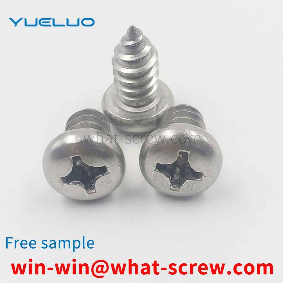 Supply 304 pan head tapping screws