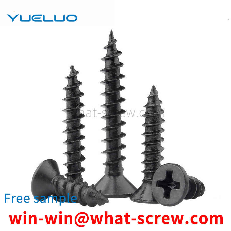 Phillips countersunk head tapping screws