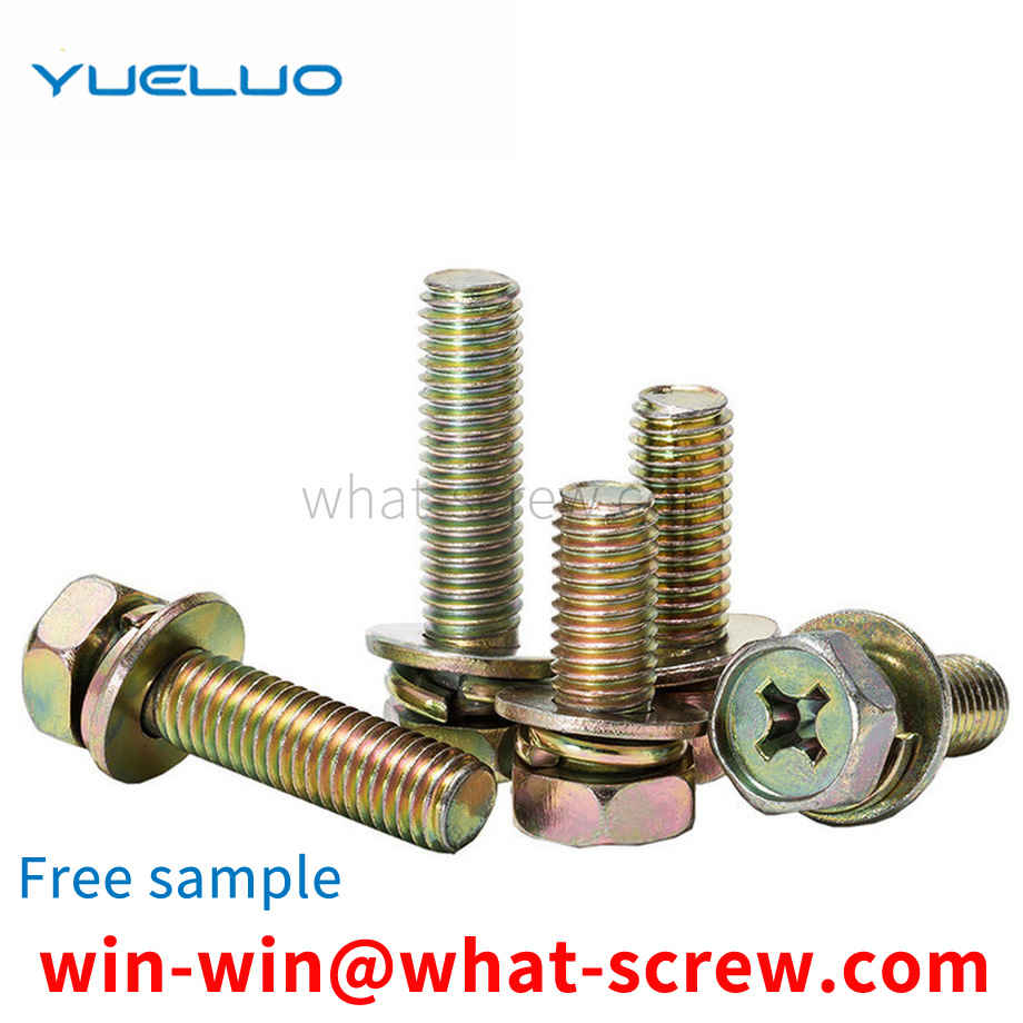 Hexagonal Combination Screws with Washers