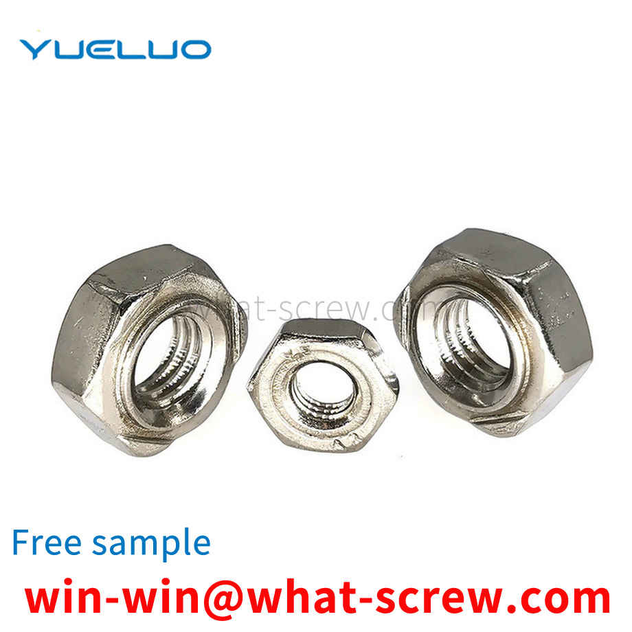 Custom 304 Hex Weld Nuts