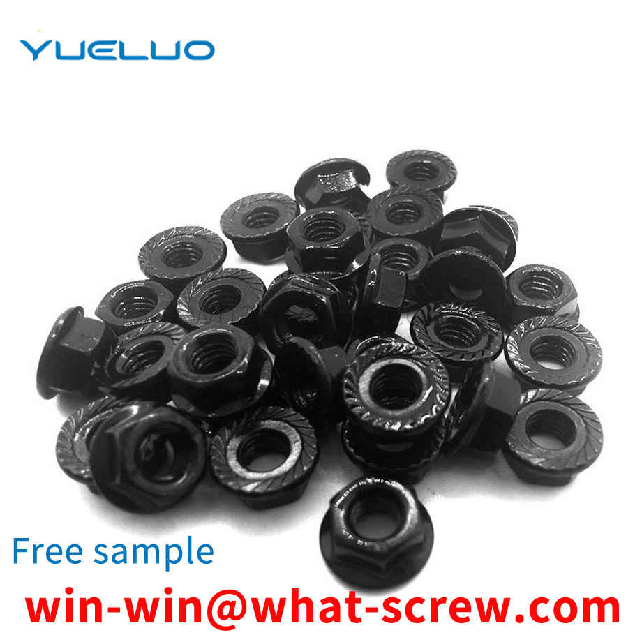 Wholesale black flange nuts