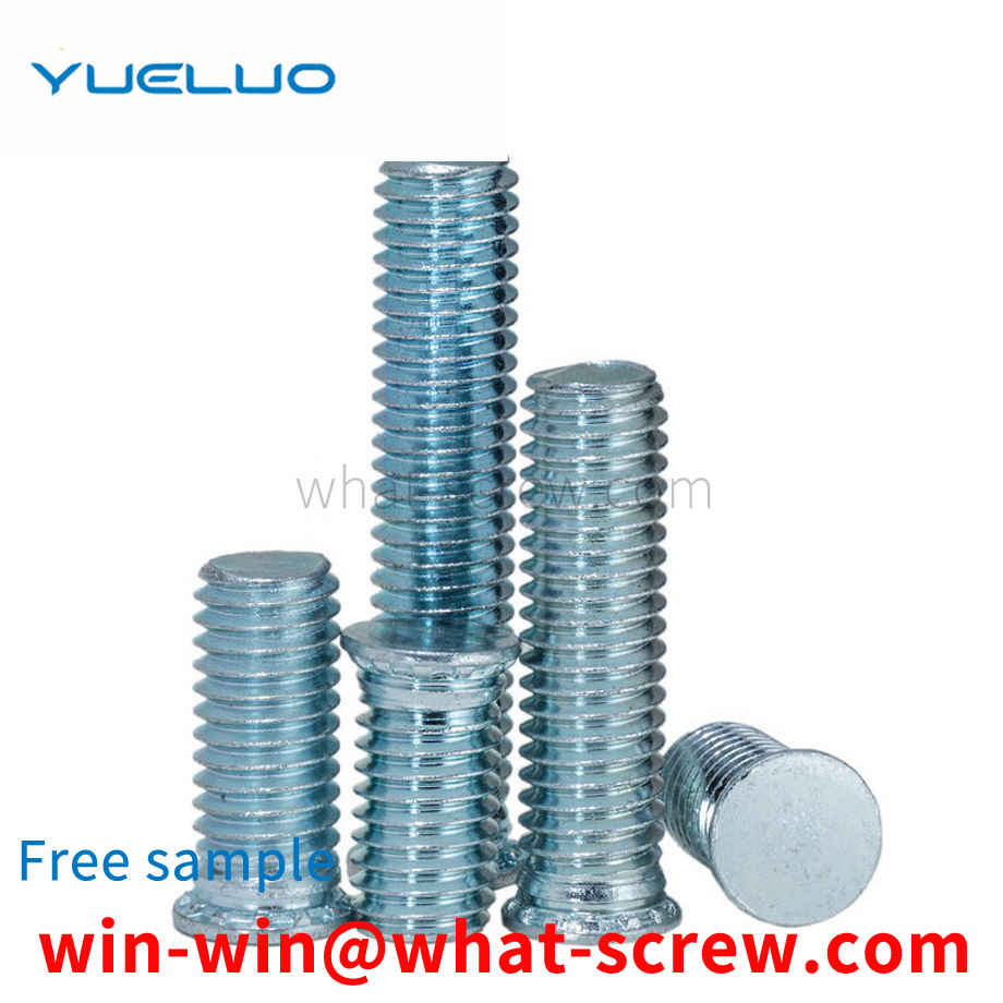 Pressure riveting screws