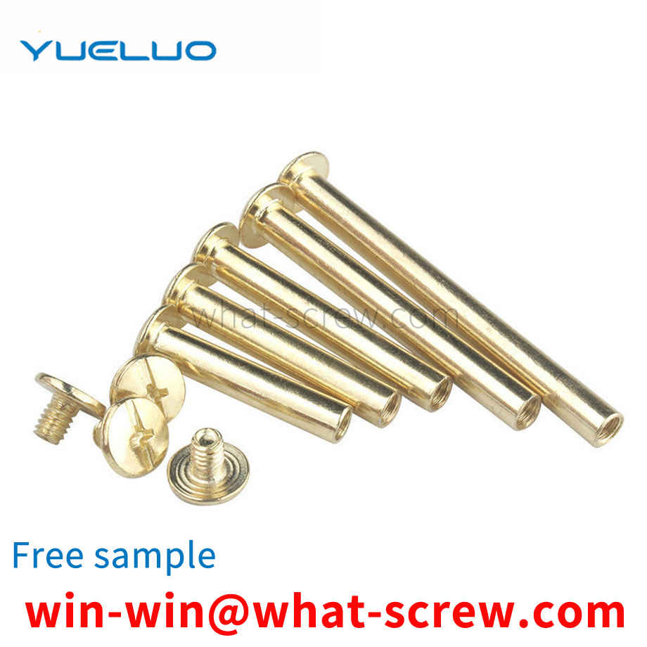 Copper plated female rivets