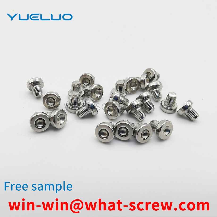 Customized brass machine screw