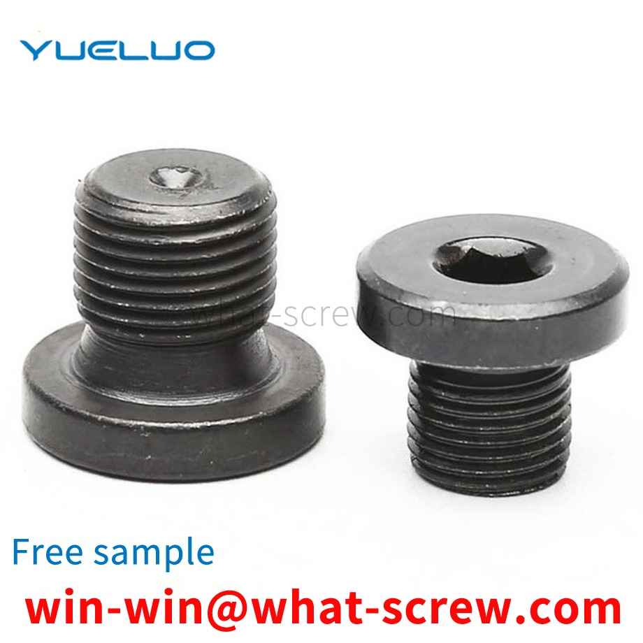 Oil plug pipe thread