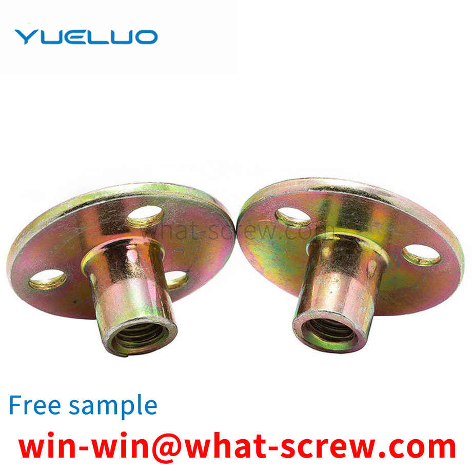 Customized iron plate nuts