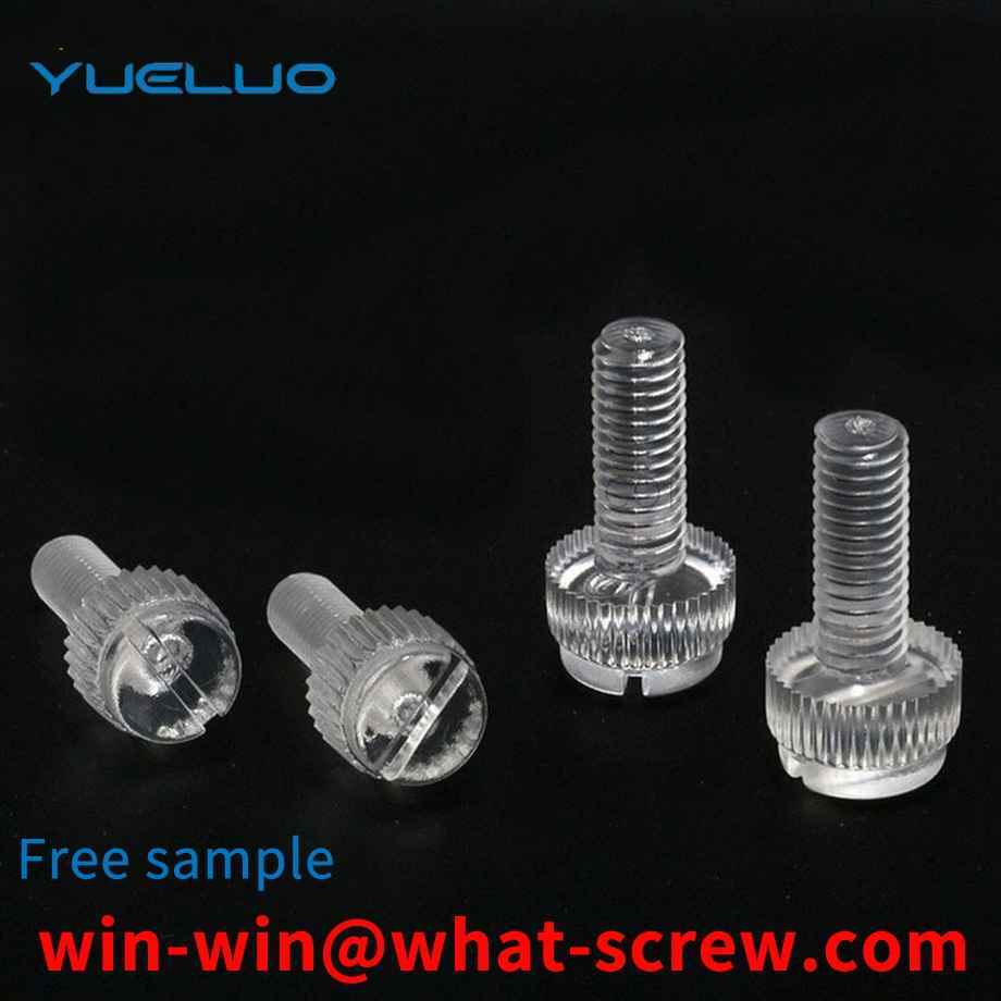 knurled screw