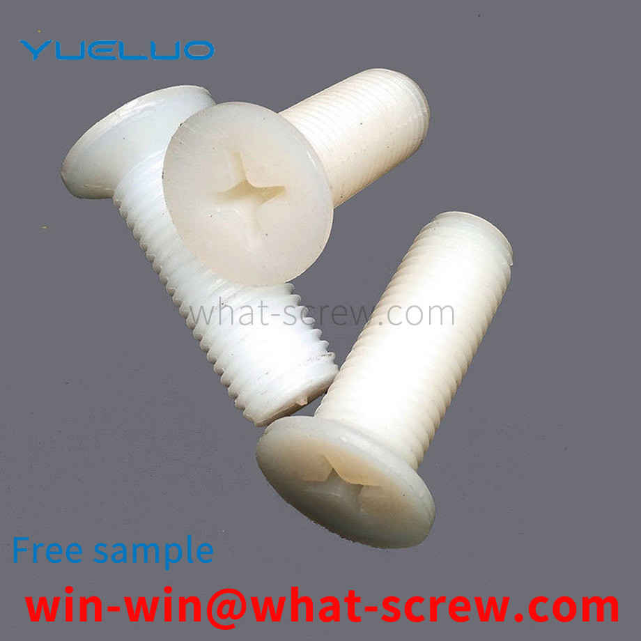 Flat head cross plastic plastic