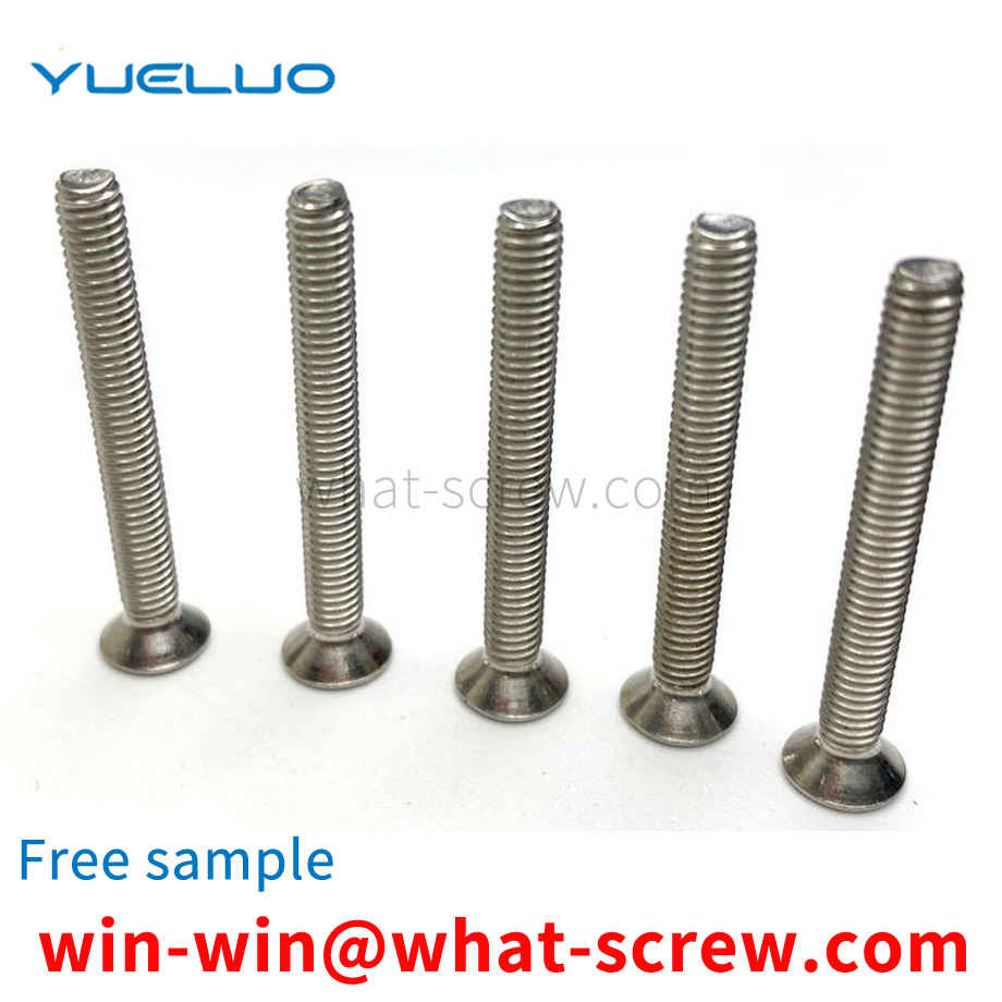 Production of stainless steel screws