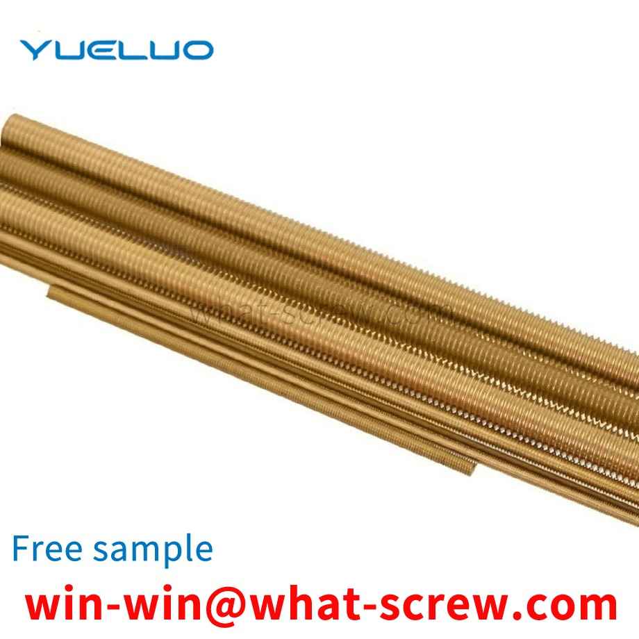 Customized brass screw rod