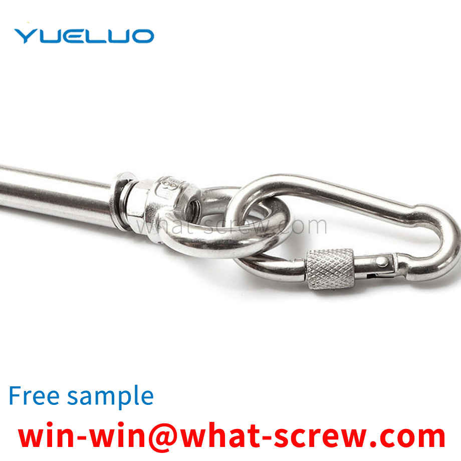 carabiner chain link buckle