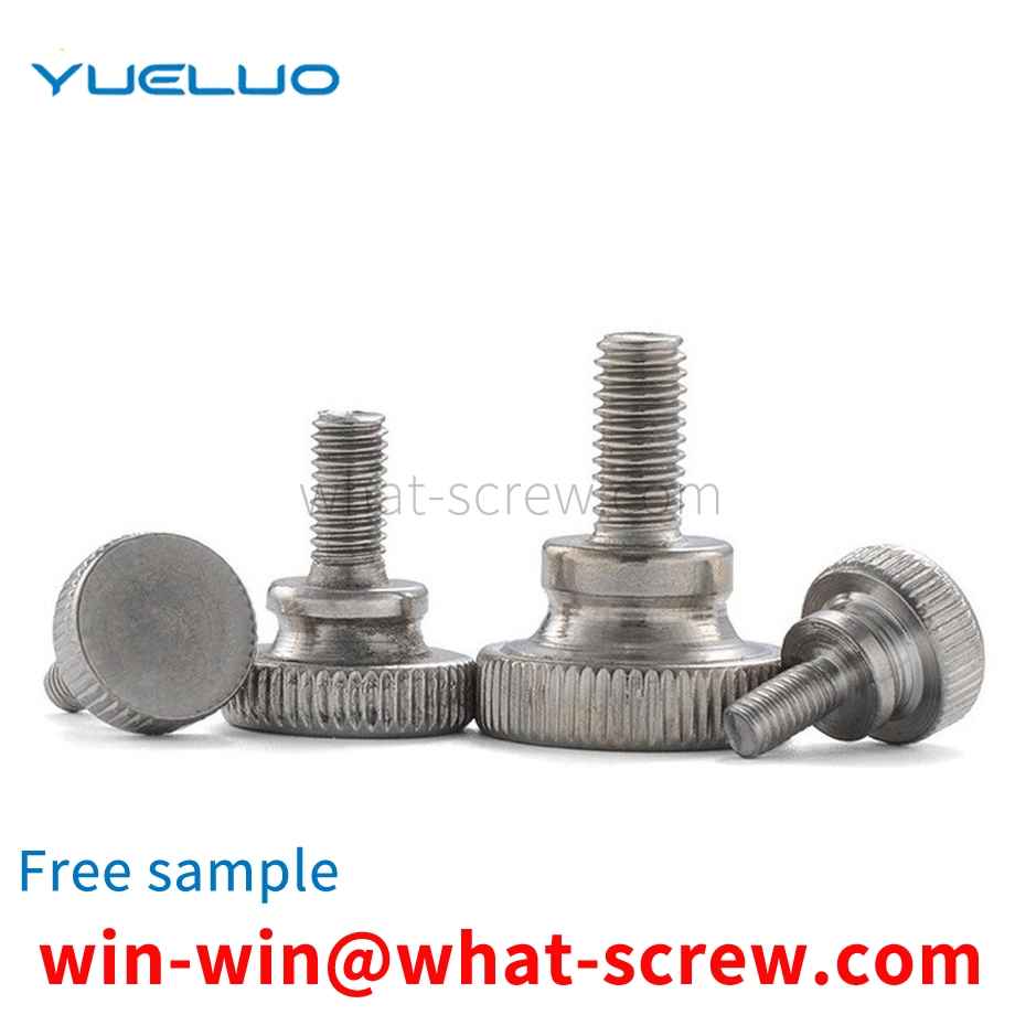 High head knurled thumbscrews