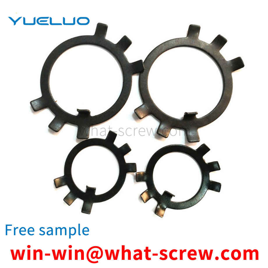 Stop washers for machining Birminghamround nuts