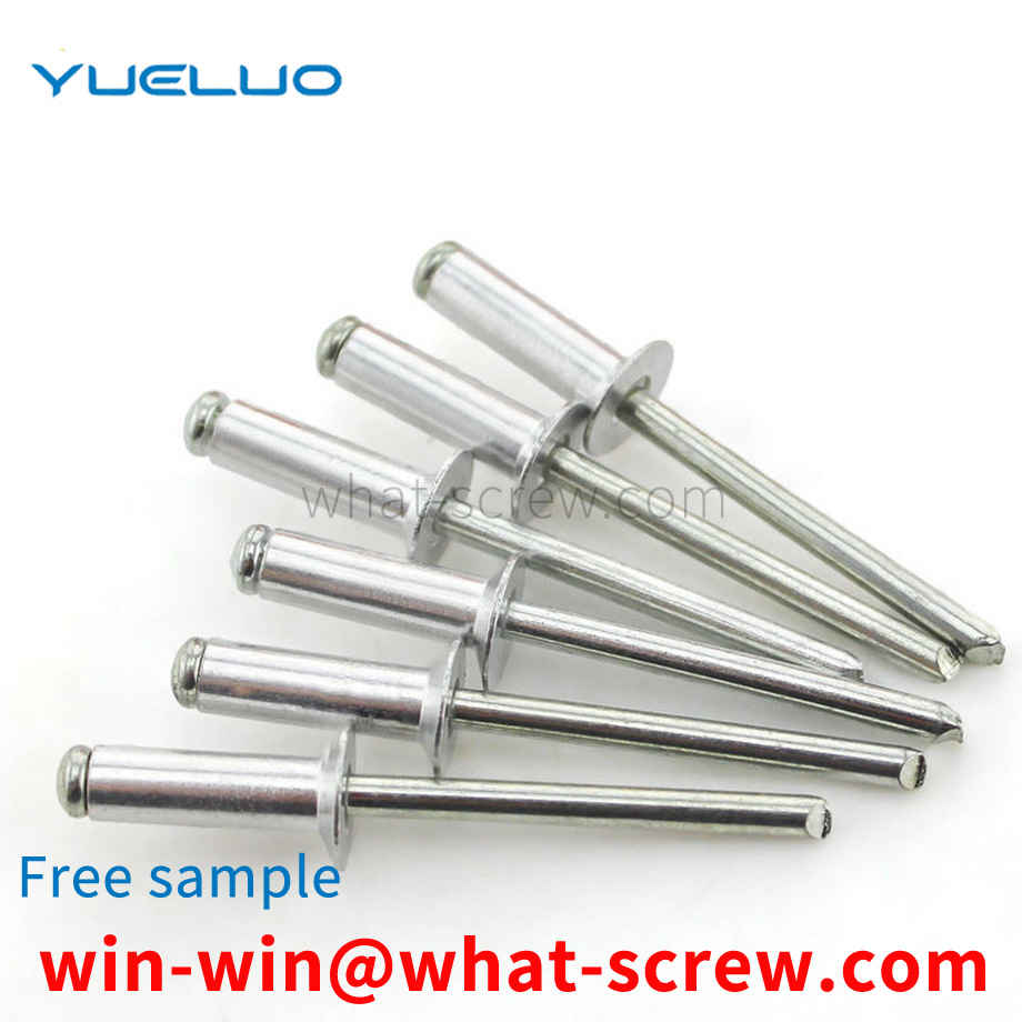 Production of aluminum countersunk blind rivets