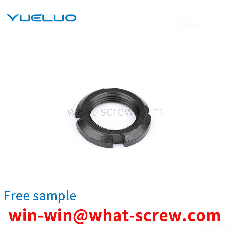 Valve round nut