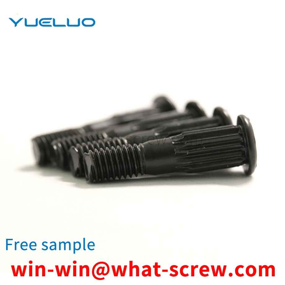 Non-standard straight flower special-shaped iron screw for rice cooker