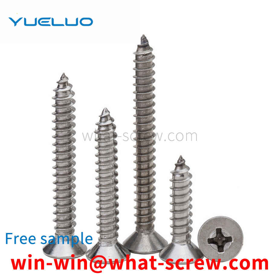 Phillips countersunk head screw