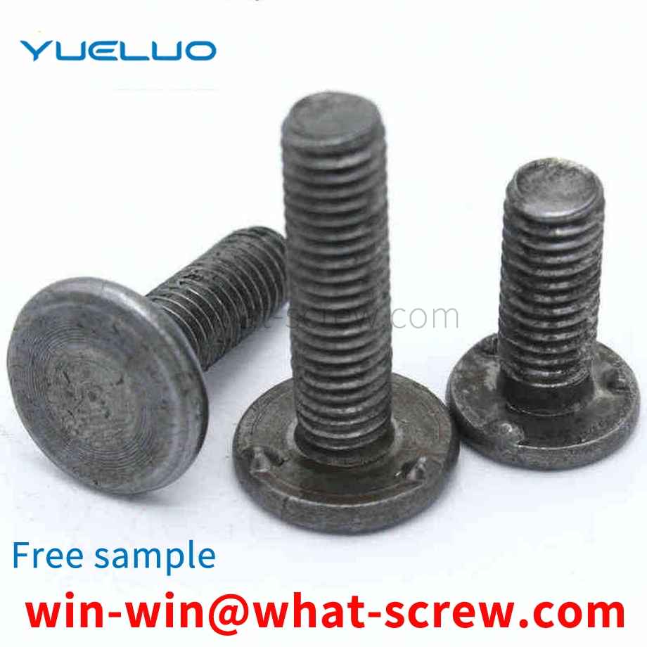 Natural color welding screws