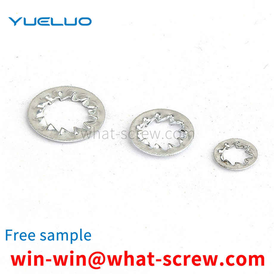 Customized carbon steel lock washers