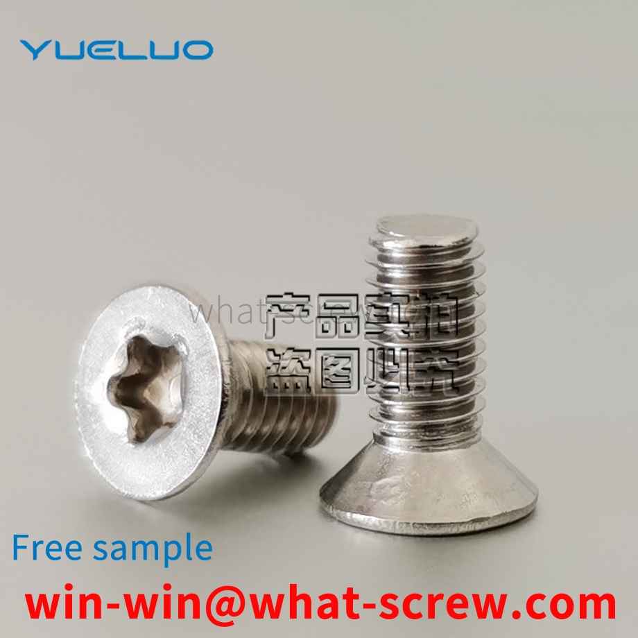 Customized anti-theft screws