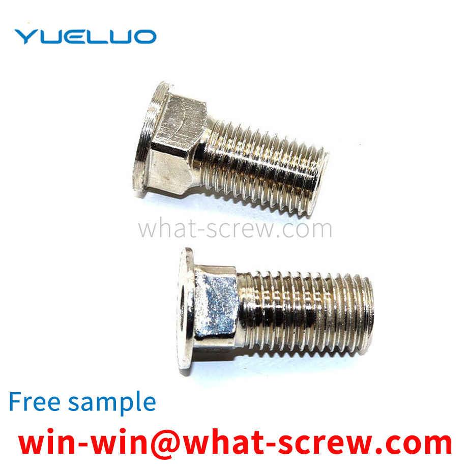 Hollow internal and external screw M2