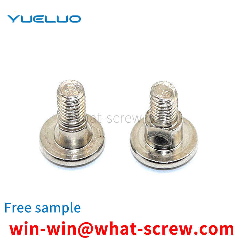 Curved rivet bolts