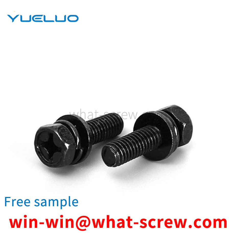 Customized Hexagon Three Combination Screws