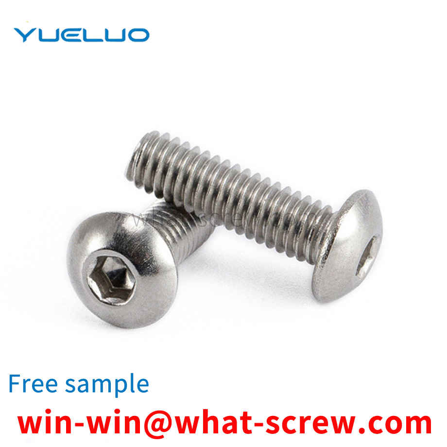 Hexagon socket head pan head screws