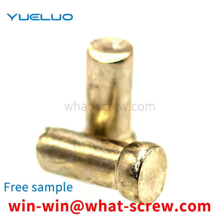 Brass Flat Head Pin Bolts