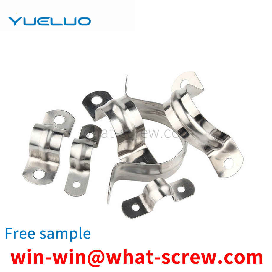 U-shaped pipe clamp