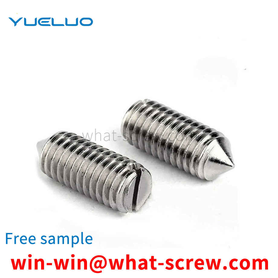 Slotted Set Screws