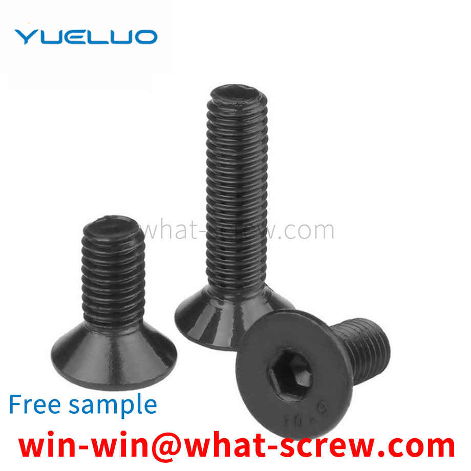 Countersunk head socket head cap screws