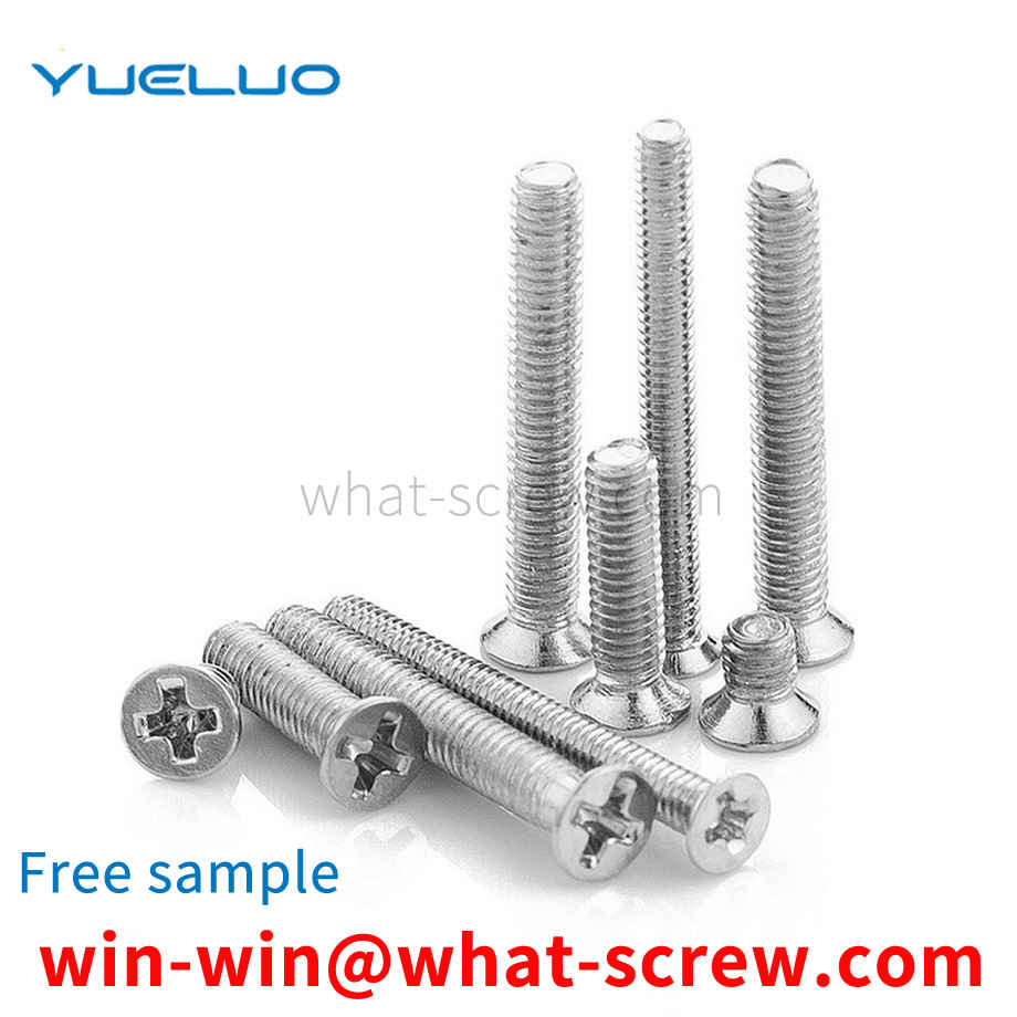 Customized carbon steel screws