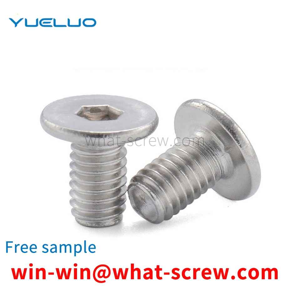 Thin Flat Head Hexagon Socket Screws