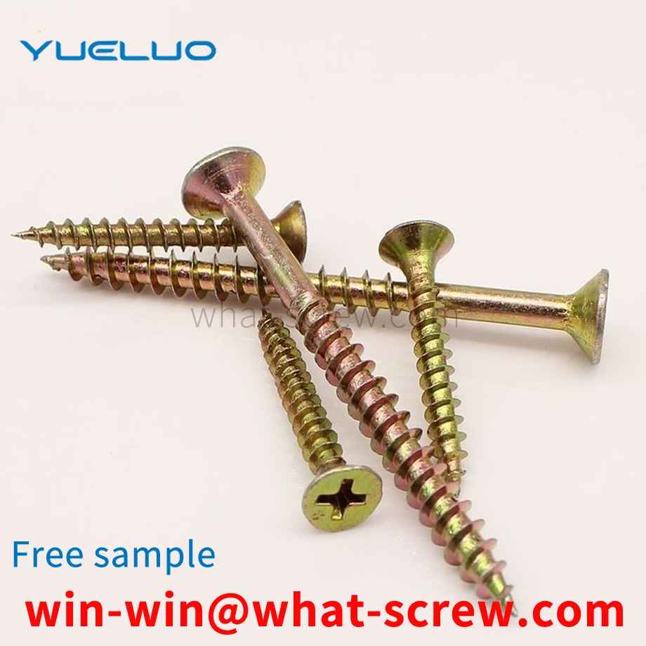 Hardened wood screws