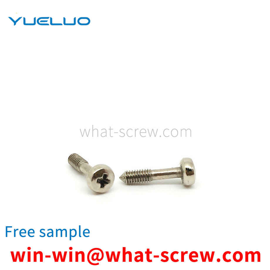 Processing round head Phillips Otagocaptive screws