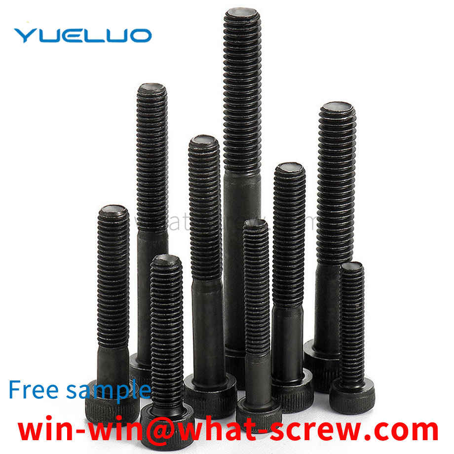 Knurled cylindrical head hex socket head cap screws