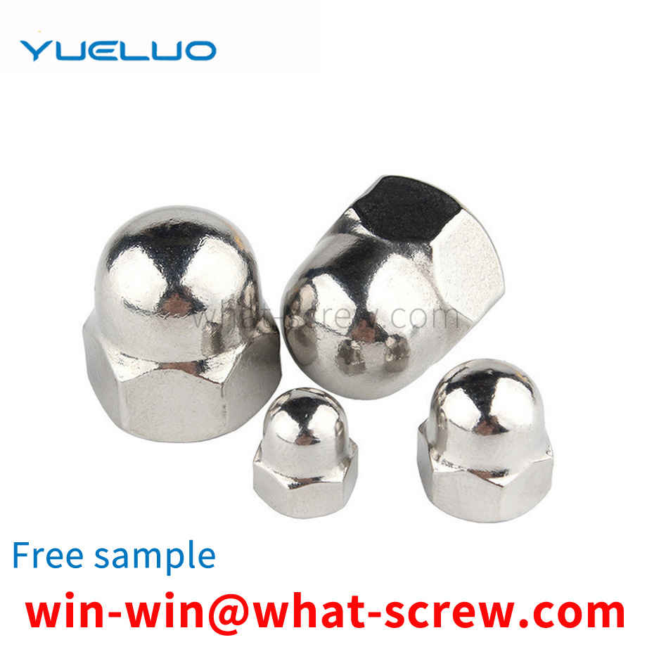 Customized cap nuts