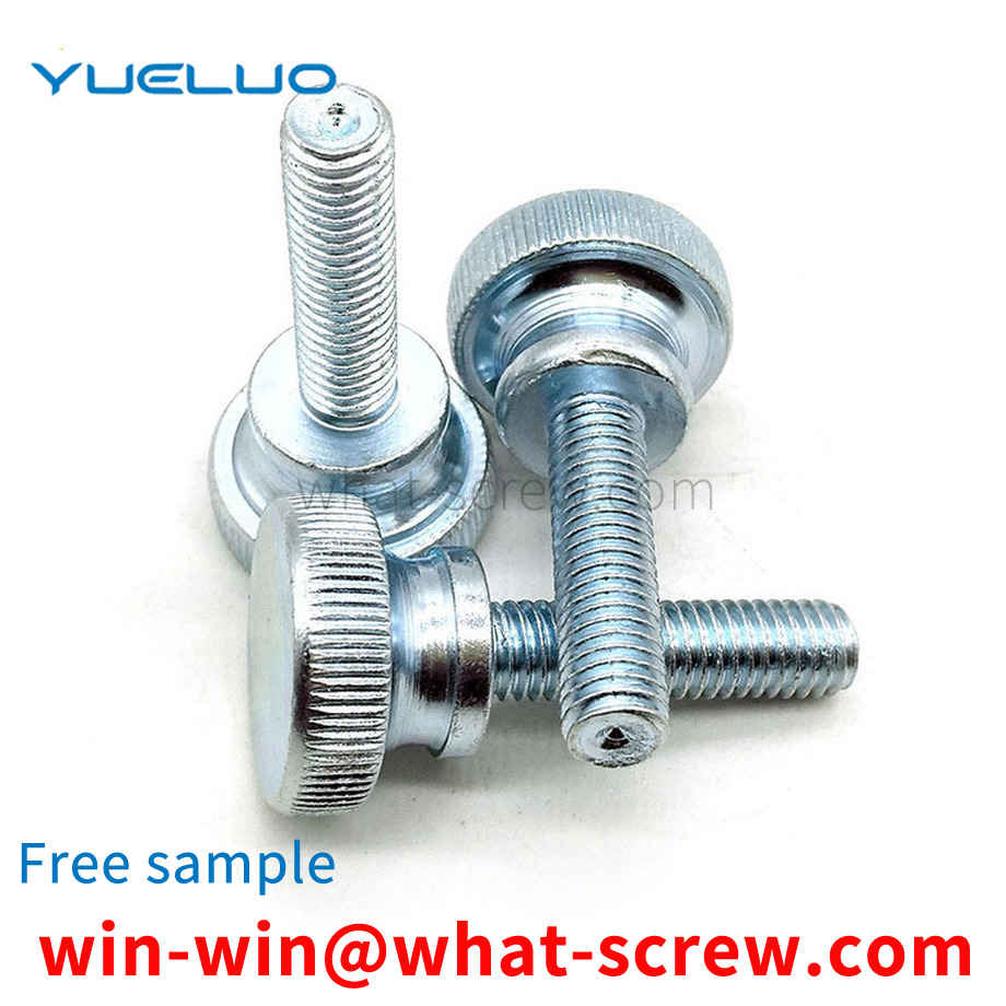 High head knurled thumbscrews