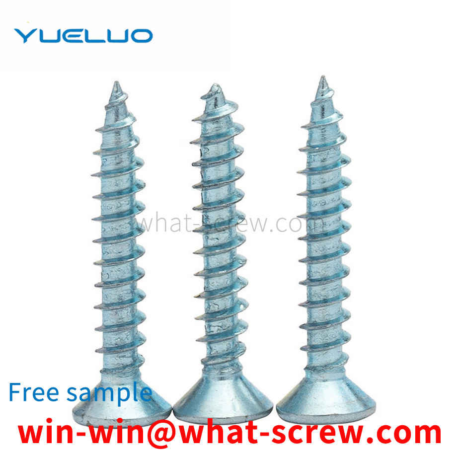 Countersunk head wood screws