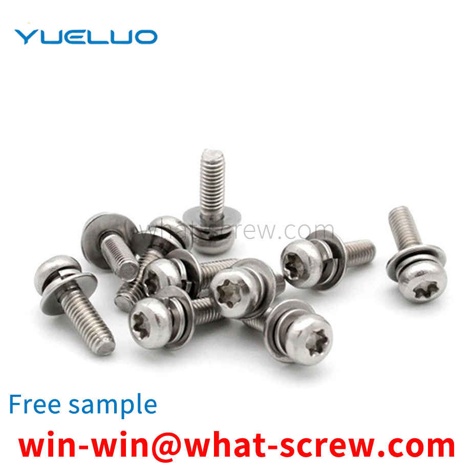 Customized combination screws