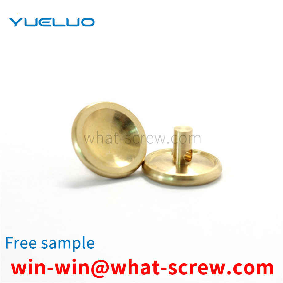 Non-standard step copper nails for gas water heater