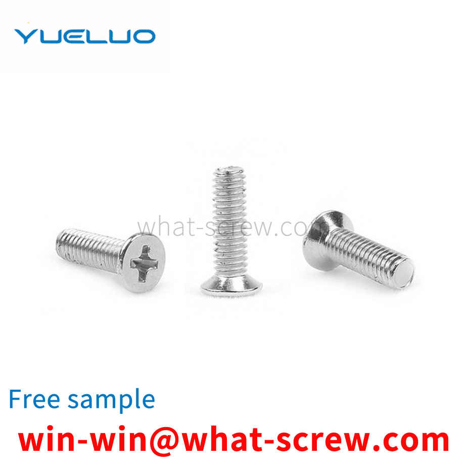 Machining Phillips Countersunk Head Machine Wire Flat Head Machine Screws