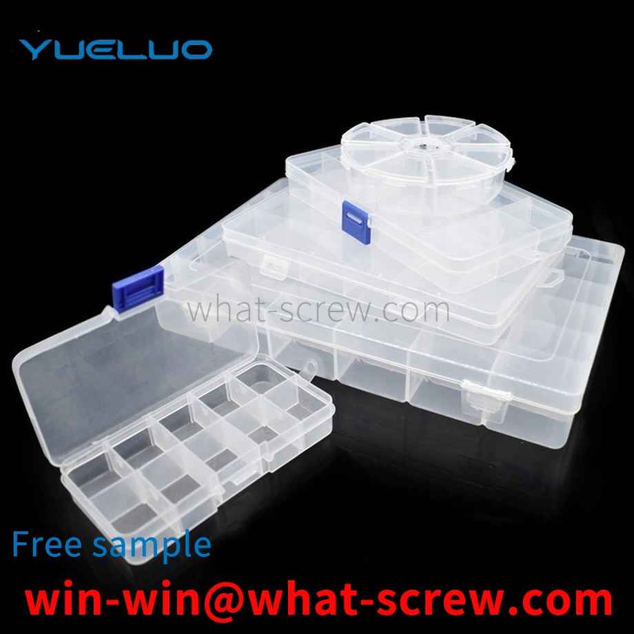 Production of rectangular plastic screws