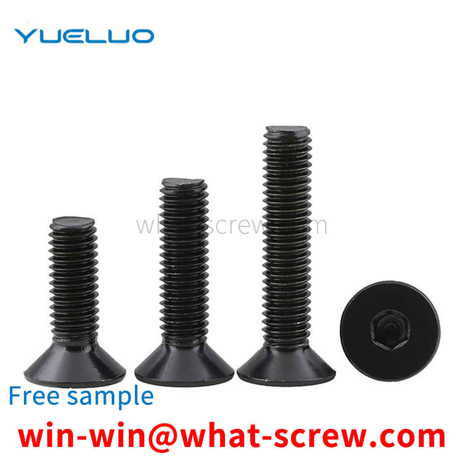 Countersunk head hex socket head bolts