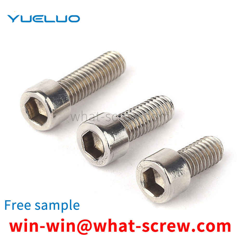 Customized 201 Stainless Steel Round Head Hexagon Socket Bolts