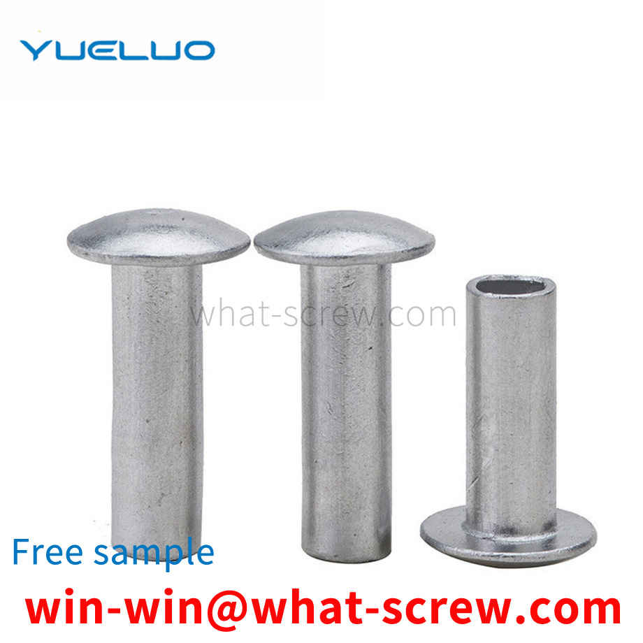 Wholesale GB873 Large Flat Head Semi-Hollow Aluminum Rivets