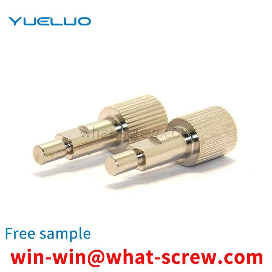 knurled screw