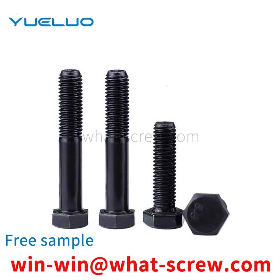 Customized Grade 8.8 Hexagon Carbon Steel Screws