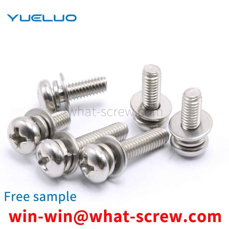 Supply cross pan head combination screws